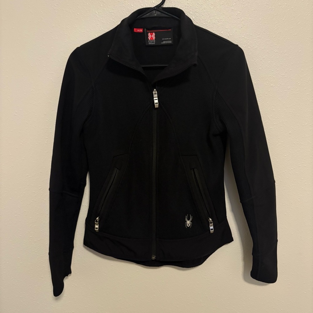 Women's Black Spyder Jacket